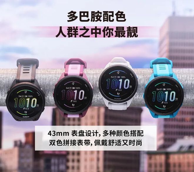 PG电子2080 元起佳明发布 Forerunner 165 智能 GPS 跑步(图1)