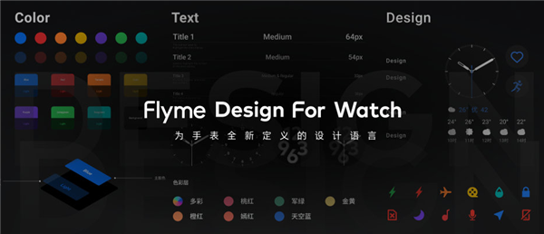 PG电子Flyme for Watch正式亮相：方形界面设计 首款智能手表5月登(图2)