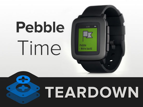 PG电子Pebble Time手表拆解 可修复得分9分(图2)