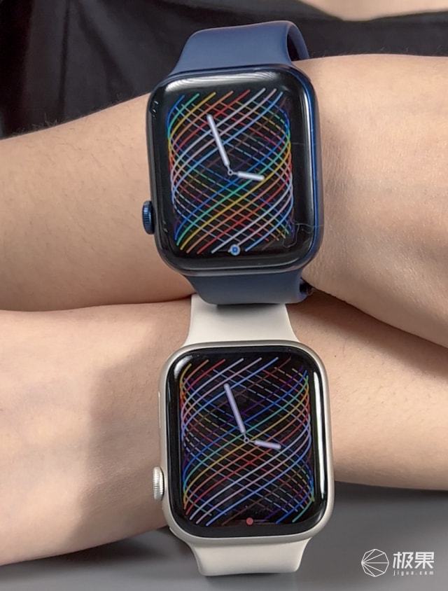 PG电子(中国)官方网站Apple Watch S7 上手体验！屏幕更大更亮充电(图11)